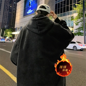 直播品质 500克重磅美式做旧水洗卫衣 SL1526-常规特P55加绒特P65图片