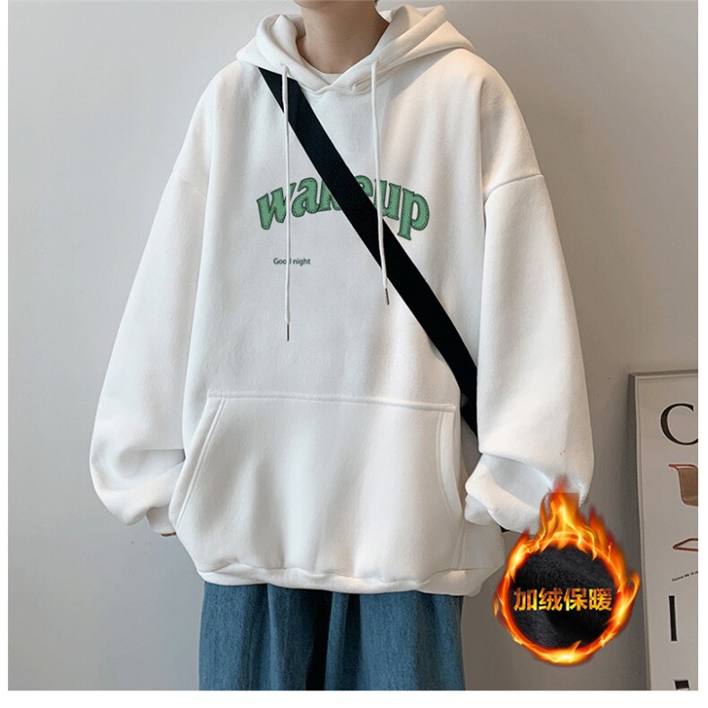 抖音供货、重磅360克现货加绒印花连帽卫衣HD019-1-LMWY44126-P40,男装卫衣,电商019-1