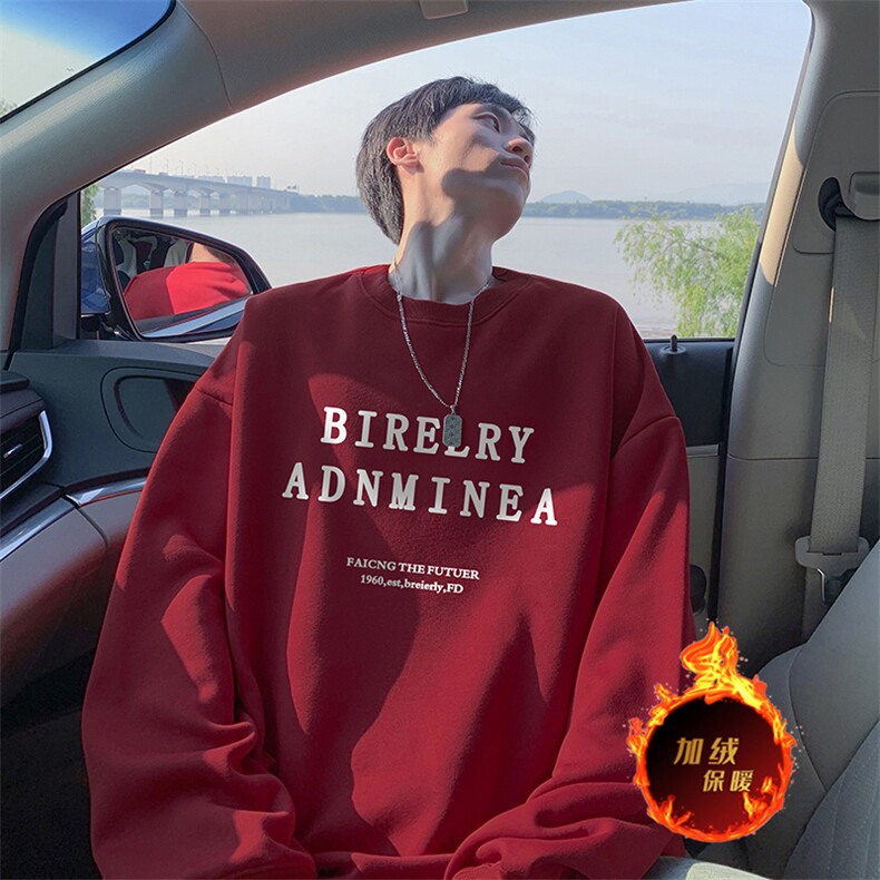 抖音得物供货可提供视频2024秋冬新款重磅美式卫衣DY5906,男装卫衣,电商A486