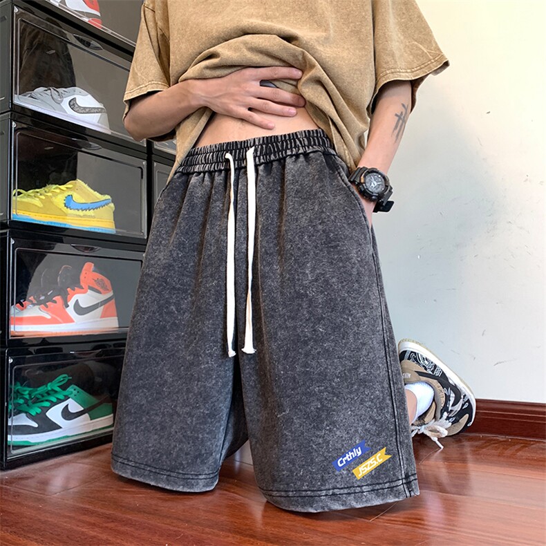 2023夏季薄款男士五分休闲简单时尚潮流运动短裤XD22940-P45,男装休闲裤,电商A042