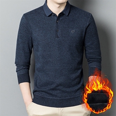 CA10408853钱塘2020-2中年男士冬季厚款商务休闲针织衫毛衣P69，男装针织衫/毛衣，钱塘207-2