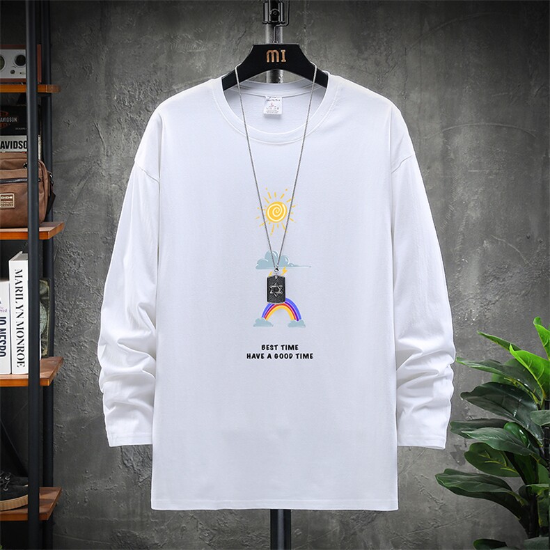 TX3141-P28纯长袖t恤男大码圆领打底衫体恤展架,男装T恤,电商A040A