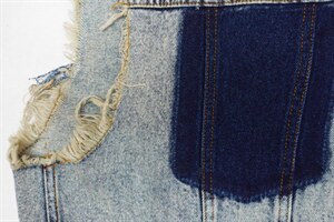 【现货】牛仔做旧马甲,女装马甲,AIMEEWQ