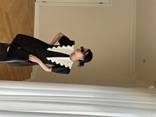 现款夏款新款法式娃娃领显瘦连衣裙，女装连衣裙，LION&CAT(2F)