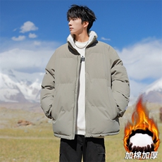 抖音得物品质深度库存三防面料加绒加厚棉衣外套冬棉服WM111特P60，男装棉衣，电商A486