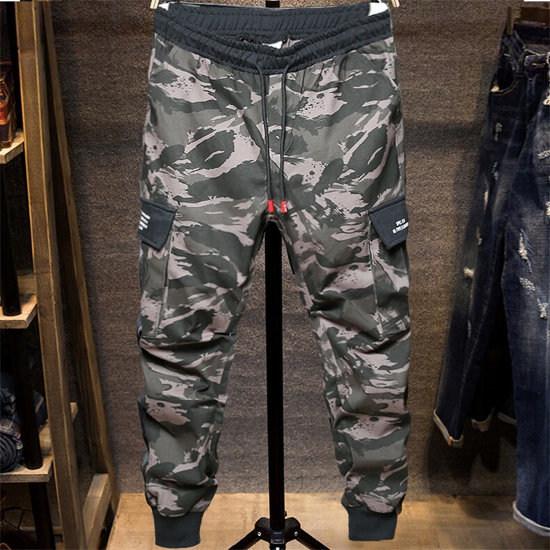 M9335大码男束脚弹力迷彩工装裤5032-1_388(M-4XLP505XL-9XLP60,男装休闲裤,星座1516-1
