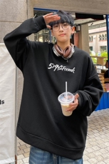 华夫格！华夫格上衣男圆领华夫格卫衣男大码长袖t恤男HY246-特P23，男装卫衣，电商B367