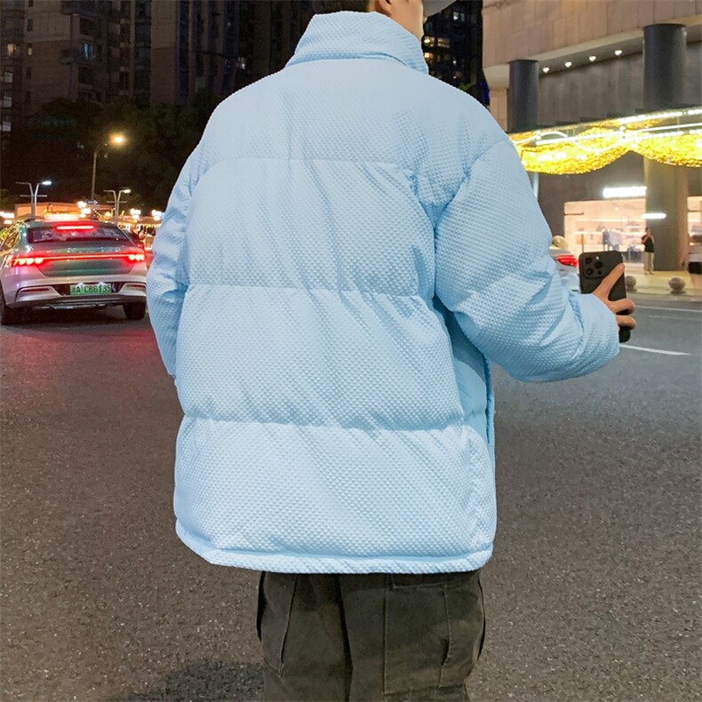 情侣面包服潮牌棉服男女加厚冬季外套轻薄防寒服棉袄M0812-P75,男装棉衣,星座308B-2