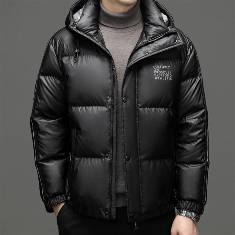 BJY15332钱塘2020-2时尚休闲连帽冬季厚款保暖中年男士羽绒服P265,男装羽绒服,钱塘207-2