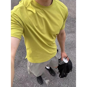 网图现货！网眼夏季专属短袖超透气轻薄户外运动-LK80070-特批25图片