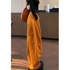 弯刀裤牛仔裤女春秋季2025新款潮阔腿裤子宽松慵懒风KG015，男装牛仔裤，星座1116A（原606A-3）