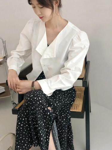 斜门襟长袖小衫，其它，TVMV(4F)