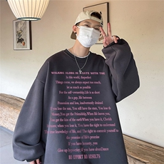 直播品质360克重磅美式卫衣H267特P28同步供应棉H267HM特P38，男装卫衣，电商A486