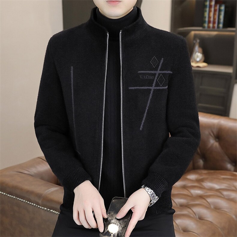 新品秋冬休闲加棉夹克百搭男装上衣23005-P140,男装夹克,星座613B