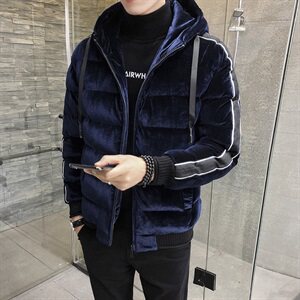 棉衣男士冬季2021新款韩版潮流加厚衣服棉袄羽绒棉服DS214T图片