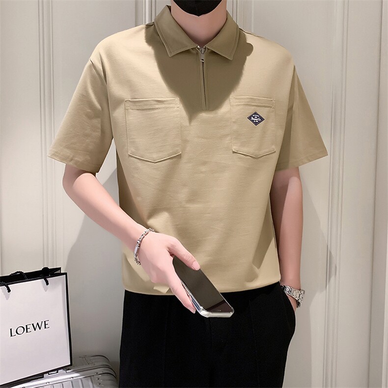 23男士翻领T恤B226-001-p55,男装T恤,电商A210