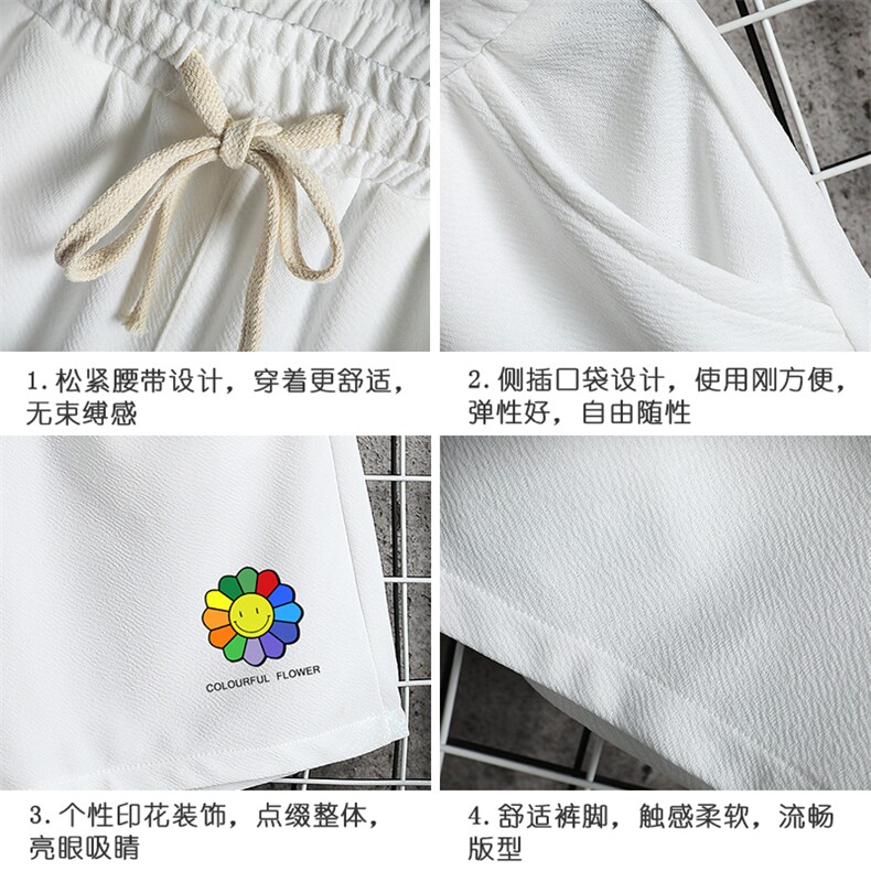 MK37101-P15冰丝短裤男士大码宽松休闲五分裤男运动中裤网格,男装休闲裤,电商A040A