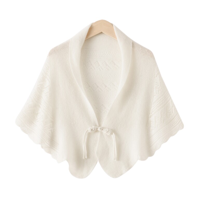 2025年秋季新款百搭纯色加厚播包暖盘口披肩，披肩，顺禾羊绒