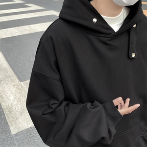 复古小众设计感连帽卫衣男春季新款情侣休闲运动外套 W8098-P42图片