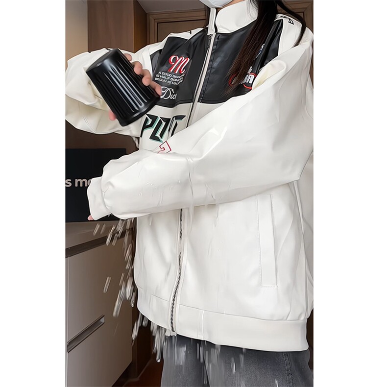 机车服皮衣PU皮夹克外套NCF18-P98控139,男装夹克,电商C303
