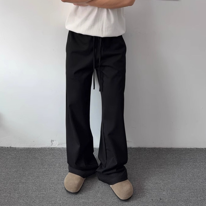 丝滑西面料宽松简约休闲裤D328-AK7703-P58,男装休闲裤,电商D328