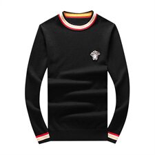 2042莉莉家主推备大货秋冬羊毛衫1有4XL可穿210斤，男装针织衫/毛衣，电商D207