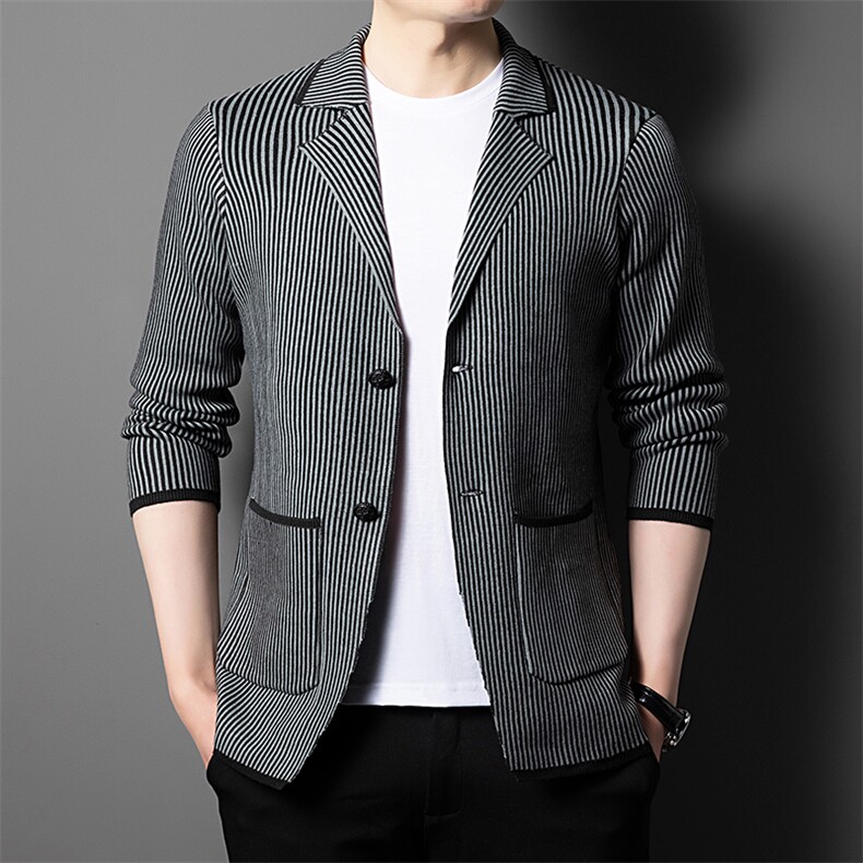 BJ13007钱塘2020-2中青年男士春秋薄款时尚休闲帅气西服P57,男装西服,钱塘207-2