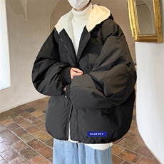 控128加绒面包服男大码羊羔毛棉衣男MY16202-P100，男装棉衣，电商A040