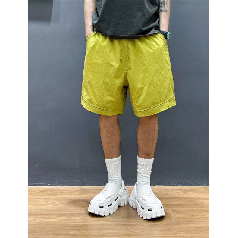 夏季新款工装短裤男潮流休闲外穿设计感百搭潮牌美式裤子宽松,男装牛仔裤,星座218-1（原230）