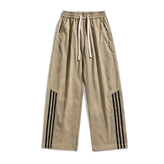 休闲裤男夏季新款港风宽松扎染工装阔腿长裤CK8203-P45，男装休闲裤，星座214-3
