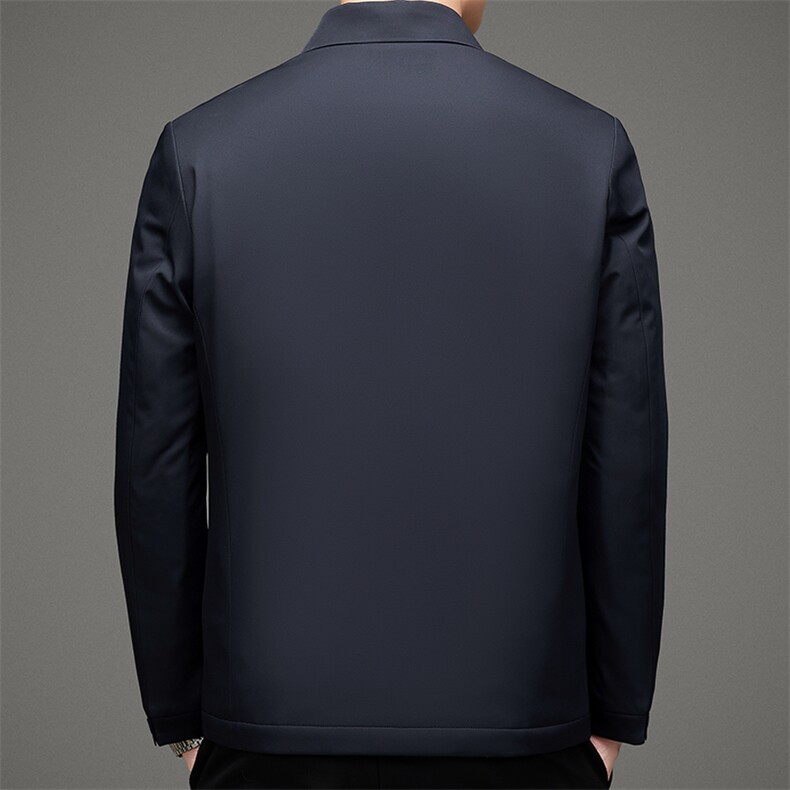棉衣冬季新款商务休闲常规翻领风衣男宽松气质棉服MSNAN2117-P195,男装棉衣,电商B212（原钱塘6029）