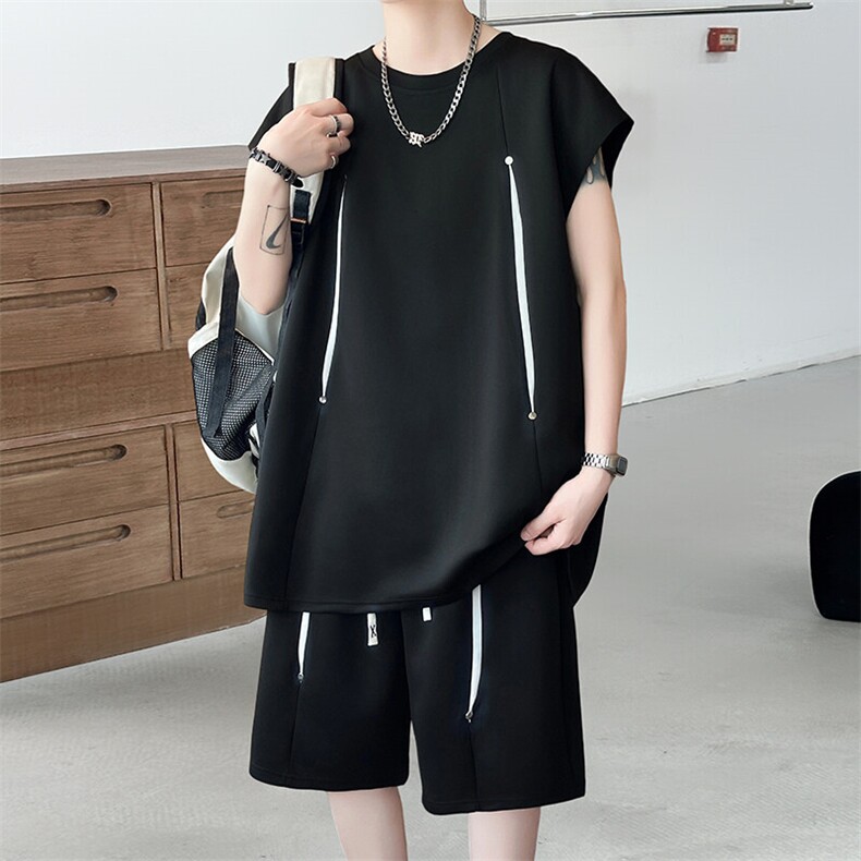 XZ210-1-2568-P50夏季短袖套装男图片