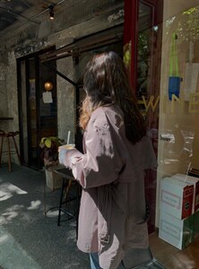 秋冬新款 加绒风衣图片