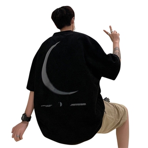 2025年夏季新款280克鹿皮绒休闲短袖M-5XL-TX20-P40图片