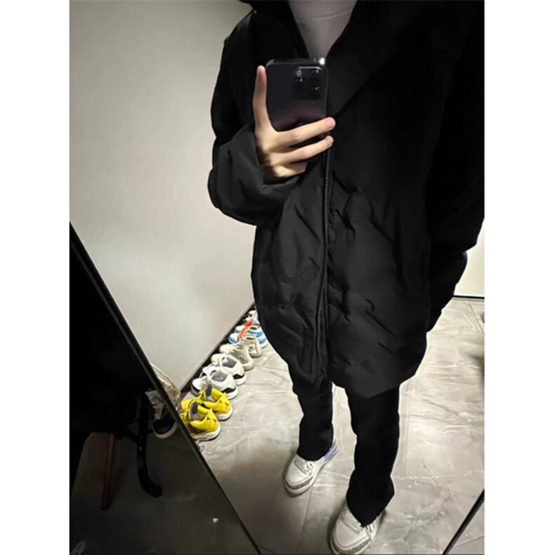 现货棉服男冬季新款情侣宽松菱形格棉衣加厚保暖外套WL14-p88,男装棉衣,星座1008