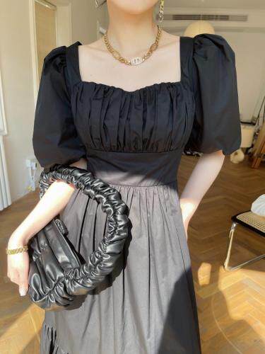 新款#法式泡泡袖长裙，女装，LION&CAT(2F)