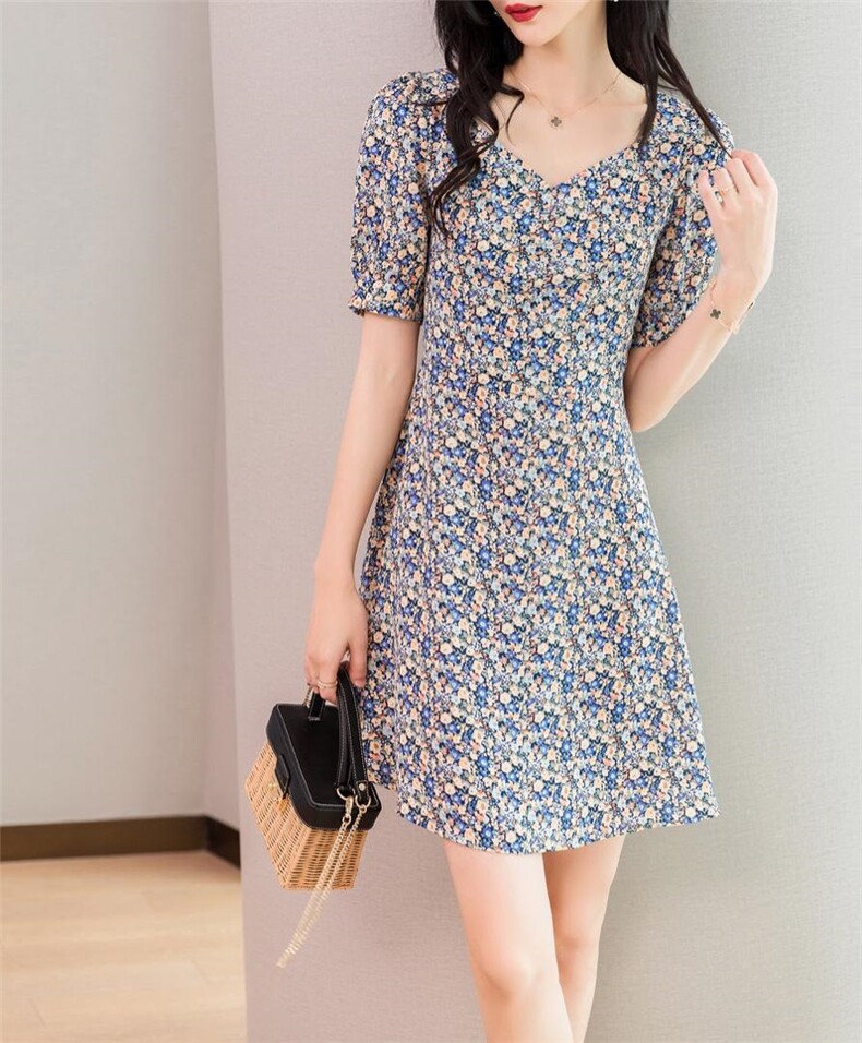 夏季新款连衣裙，女装连衣裙，那茉