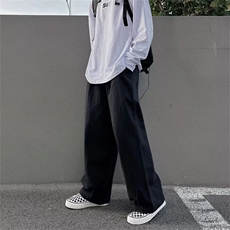 日系复古工装裤男女高街美式潮牌宽松直筒休闲阔腿长裤K0762-P35，男装工装外套，星座1008-1