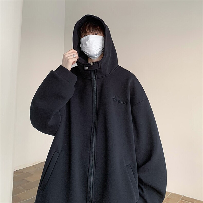 现货D232-WT116-P88控108自制款高克重刺绣加绒加厚外套班服65棉,女装短外套,电商D232