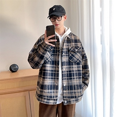 秋季百搭夹克小香风工装男外套上衣A071-JK103-P100，男装夹克，电商A071
