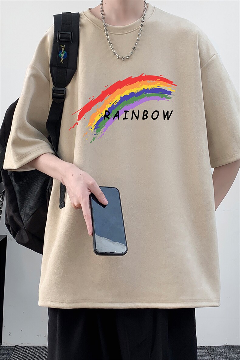 麂皮绒短袖t恤男大码半袖男JD82064-P25,男装T恤,电商A040