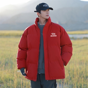 现货 抖音得物可供视频 冬季三防加厚羽绒棉衣外套面包棉服 81138图片