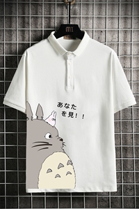 PL57150-P35 翻领短袖polo衫男大码胖子半袖t恤男有领保罗衫图片