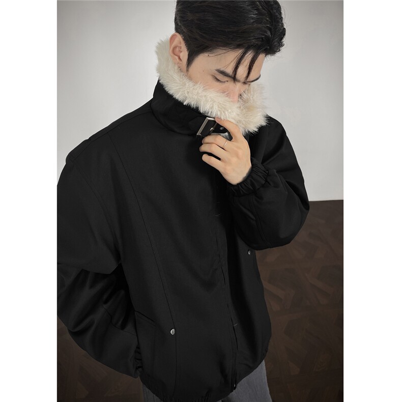 CLEANFIT座山雕棉服美式高街设计感重磅翻领外套A170-M902-TP108,男装棉衣,电商A170