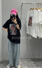 夏季新款大版图案短袖，其它，JIAN.Z 简.站