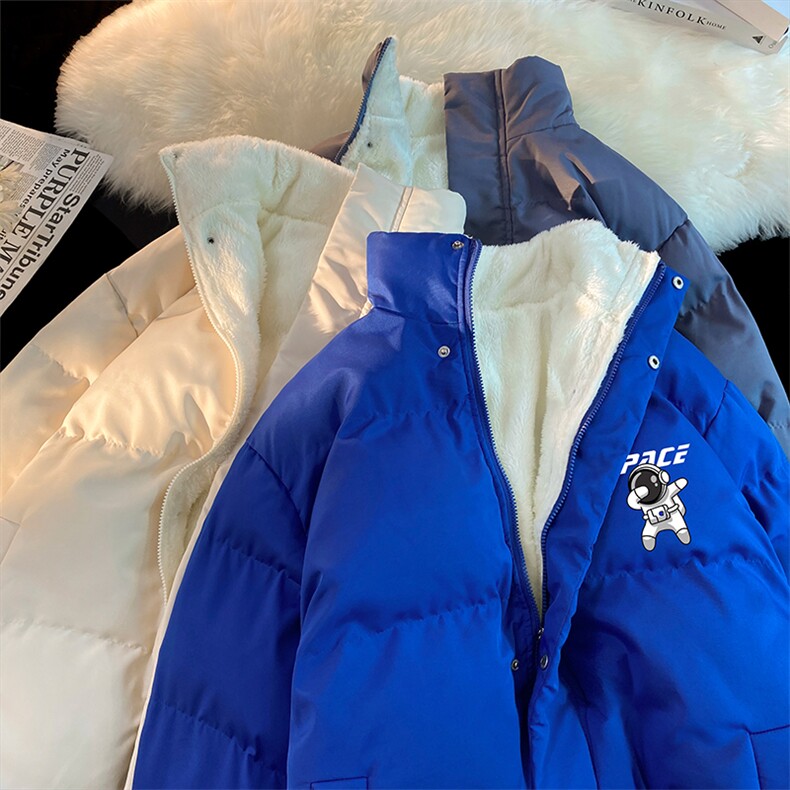 2025冬季新款男女款棉服加绒加厚大码棉衣XZ102A-4-MY1039-P75,男装棉衣,星座211-2
