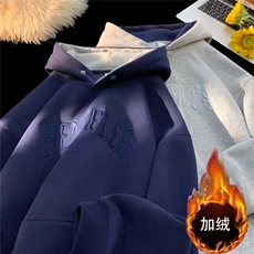 藏青色加绒
