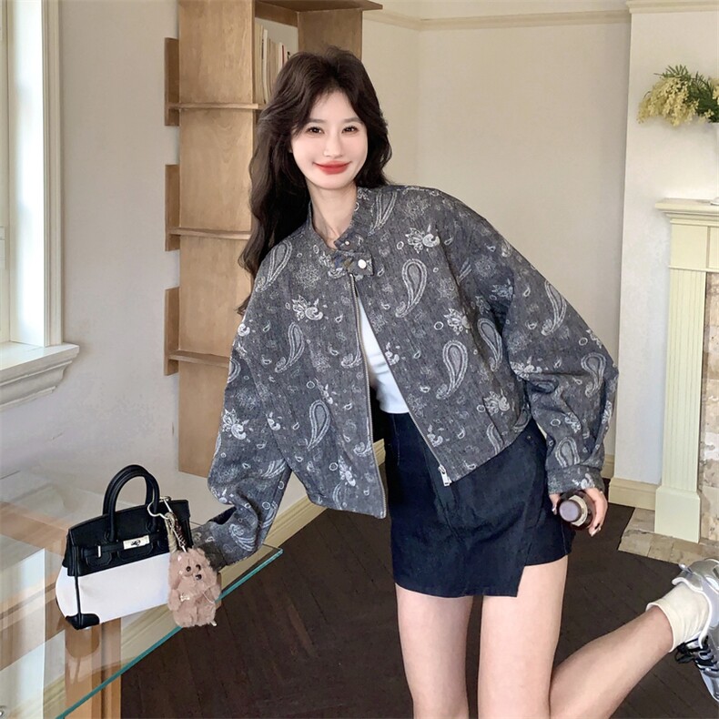 已出大货【26春新款】外套2D001-6768-P155-K248,女装短外套,2D001