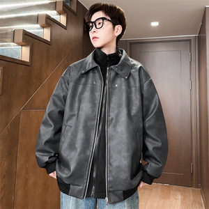 三合一加厚皮夹克棉衣男冬季男士棉服棉袄A266-PYT0101-特批P95图片