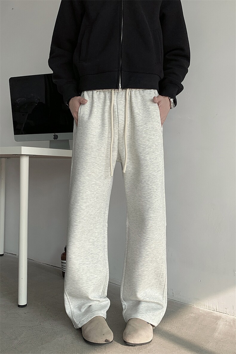 秋冬重磅加厚450g7立体裁剪弯刀运动休闲裤TTBK02-P68,男装休闲裤,星座1315
